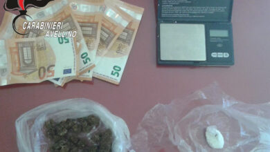 Photo of 30enne di San Michele di Serino arrestato per possesso di cocaina e marijuana