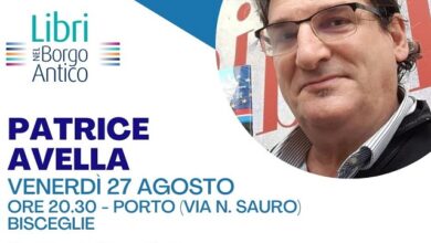 Photo of Patrice Avella lo scrittore italo francese trapiantato in Toscana sbarca in Puglia per una serie di conferenze