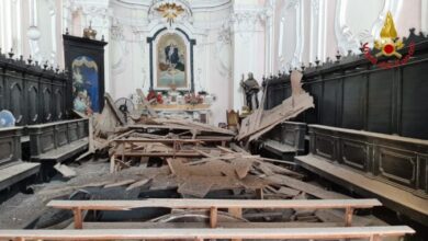 Photo of Taurano: Crolla il solaio nella chiesa di Maria Santissima Assunta