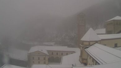Photo of In Irpinia torna la neve: fiocchi bianchi fino a 600 metri nel week end