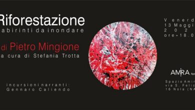 Photo of Allo Spazio Amira a Nola RIFORESTAZIONE, mostra personale di Pietro Mingione