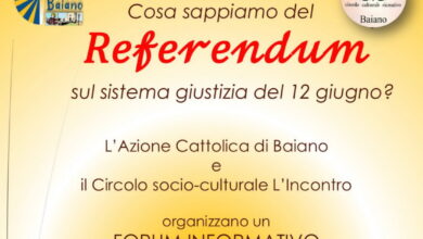 Photo of Baiano / Sistema- giustizia e riforma: Verso il referendum del 12 giugno