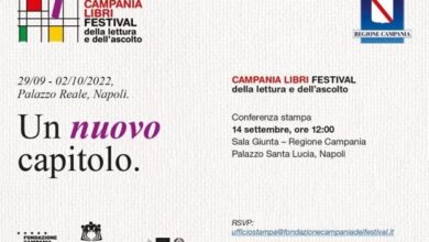 Photo of Napoli / Palazzo Reale: Al via Campania Libri Festival della Lettura e dell’Ascolto