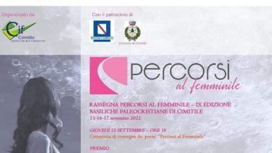 Photo of Cimitile: Prende il via la IX edizione di “Percorsi al femminile”