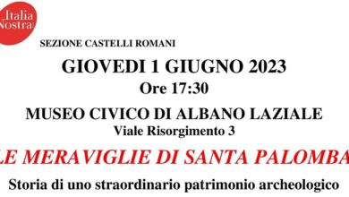Photo of Le meraviglie di Santa Palomba: conferenza di Franco Arietti giovedi 1 giugno