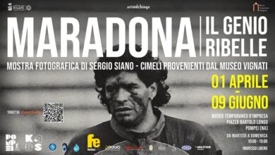 Photo of Ultimi giorni per vedere a Pompei la mostra “Maradona, il genio ribelle”