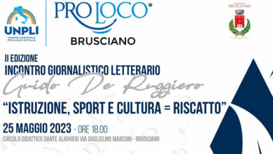 Photo of Brusciano: Celebrata la Seconda Edizione dell’Incontro Giornalistico Letterario “Guido De Ruggiero”