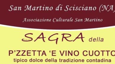 Photo of Scisciano / Sagra di San Martino: dal 10 al 13 novembre 25esima edizione della Festa del Vino