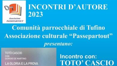 Photo of Tufino incontra Totò Cascio