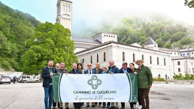 Photo of Il Cammino di Guglielmo / XIII Anno: la Cerimonia di avvio della tre giorni di collaudo dei bikers e la Giornata di cammino della 5a Tappa