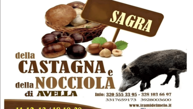 Photo of Avella: Al via la IX Edizione della Sagra della Castagna e della Nocciola