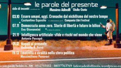 Photo of Nola: Al via la Festa dei folli con “Le parole del presente”