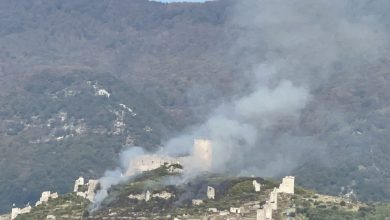 Photo of Incendio al Castello di Avella