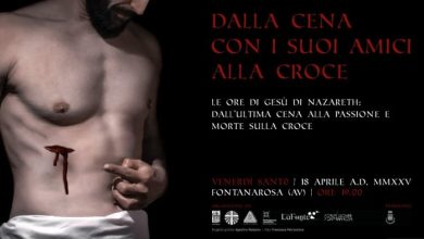 Photo of Fontanarosa: Rappresentazione della Via Crucis vivente