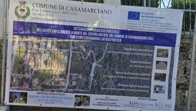 Photo of Casamarciano: Avviati i lavori sulla collina di San Clemente