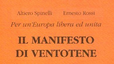 Photo of Ricordo del Manifesto di Ventotene nell’84esimo Anniversario