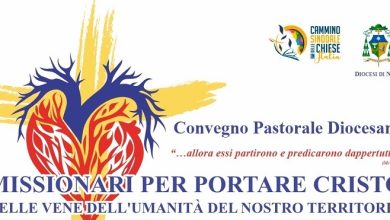 Photo of Chiesa di Nola: Al via il nuovo Anno Pastorale con il Convegno diocesano: “Missionari per portare Cristo nelle vene dell’umanità”
