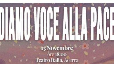 Photo of Acerra / Teatro Italia: “Diamo Voce alla Pace”