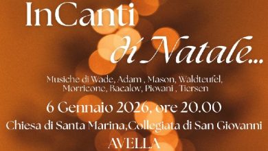 Photo of Avella / Chiesa di Santa Marina: Salutate le festività con “InCanti di Natale”: musica, emozione e bellezza
