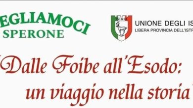 Photo of A Sperone un incontro di memoria e riflessione: “Dalle Foibe all’Esodo: un viaggio nella storia”