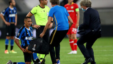 Photo of EUROPA LEAGUE: INFORTUNIO SANCHEZ, IL CILENO SALTA INTER-SHAKHTAR
