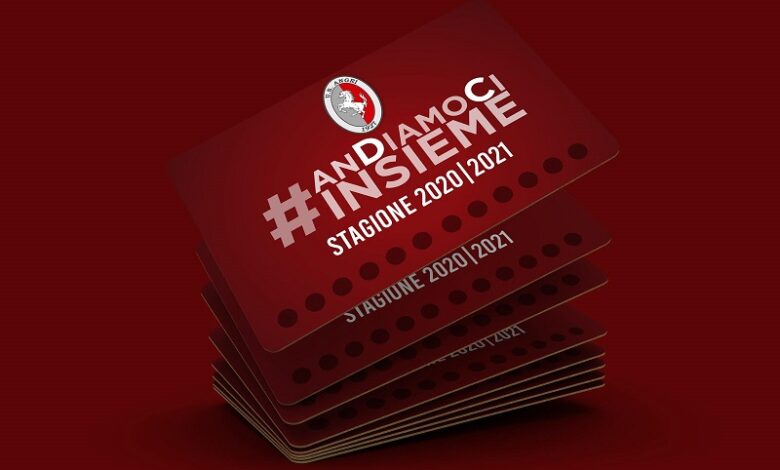 Photo of #anDiamoCinsieme, lo slogan che accompagnerà la stagione grigiorossa e la nuova campagna abbonamenti