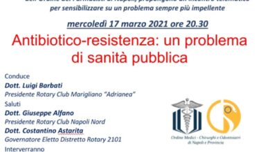 Photo of Il Rotary Marigliano “Adrianea” promuove un progetto sull’antibiotico-resistenza