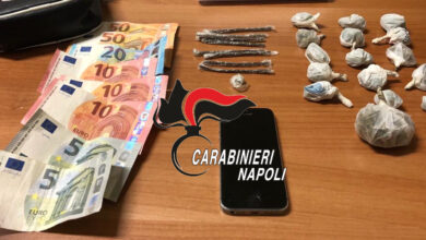 Photo of NAPOLI| Arrestato 36enne pusher, trovato con marijuana e hashish
