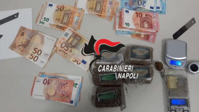 Photo of Quarto: Arrestato un 36enne con 5 panetti di hashish in casa