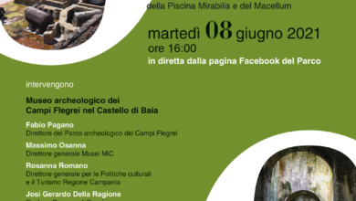 Photo of Domani l’inaugurazione del nuovo programma di valorizzazione dei siti di Piscina Mirabilis di Bacoli e del Macellum/Tempio di Serapide di Pozzuoli