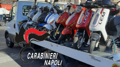 Photo of Torre del Greco: bici elettriche modificate, 10 quelle sequestrate dai Carabinieri