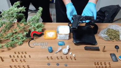 Photo of Torre Annunziata: controlli sul territorio, sequestrate armi e droga