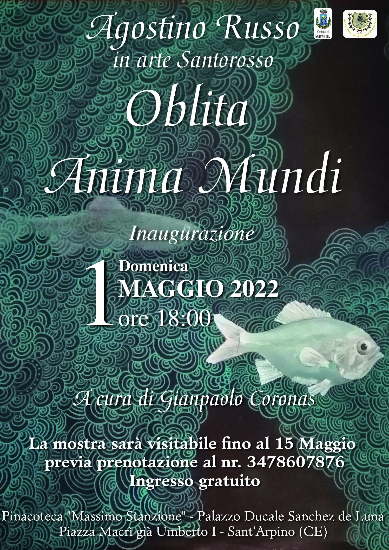 Photo of Agostino Russo in arte “Santorosso” in mostra