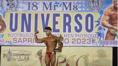Photo of SAPRI: CAMPIONATO MONDIALE DI BODY BUILDING