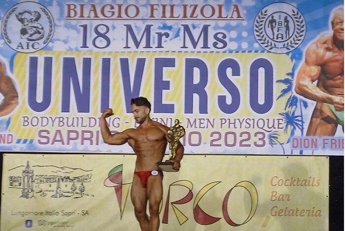 Photo of SAPRI: CAMPIONATO MONDIALE DI BODY BUILDING