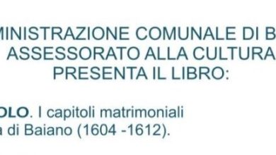 Photo of Baiano: Presentazione del libro “Vis et Volo: I capitoli matrimoniali nella terra di Baiano (1604-1612)”