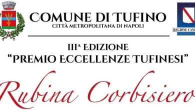 Photo of Tufino: dal 15 al 20 settembre si è tenuta la Terza edizione del Premio Eccellenze Tufinesi “Rubina Corbisiero”