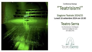 Photo of Teatro Serra: Conferenza Stampa di Presentazione della Stagione 2024/25