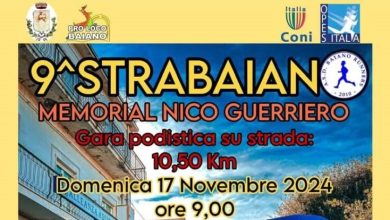 Photo of 9ª Strabaiano 2024 “Memorial Nico Guerriero”: Una corsa per Atleti e Comunità