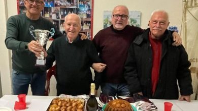 Photo of Baiano/ Circolo l’Incontro: Concluso l’annuale finalissima natalizia del doppio al Torneo di bigliardo
