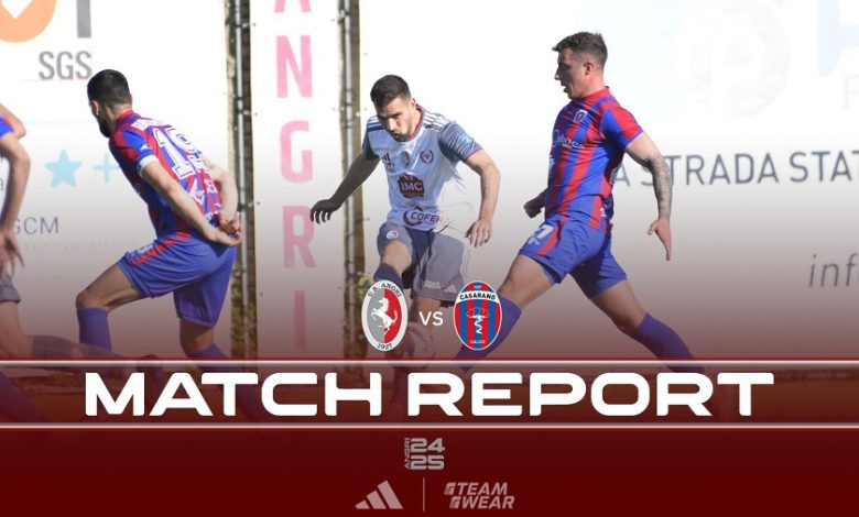 Photo of US ANGRI 1927- CASARANO CALCIO 0-4