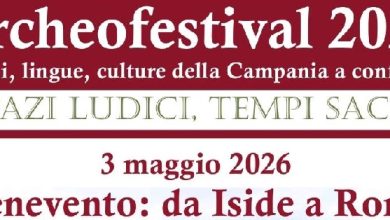 Photo of Archeofestival 2026: VIII tappa domenica 3 maggio a Benevento