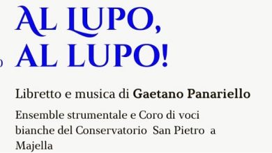Photo of Avella/Collegiata di S. Giovanni: Esecuzione de “Al lupo, al lupo!”, libretto e musica del Maestro Gaetano Panariello