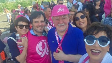 Photo of Pietralcina: Oltre tremila persone alla quarta edizione della Fiaccolata Rosa