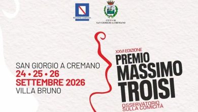 Photo of A San Giorgio a Cremano il Premio Massimo Troisi – Osservatorio sulla Comicità